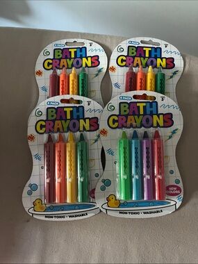 Bath Crayons - Assorted Colors (4 - 4 Packs)